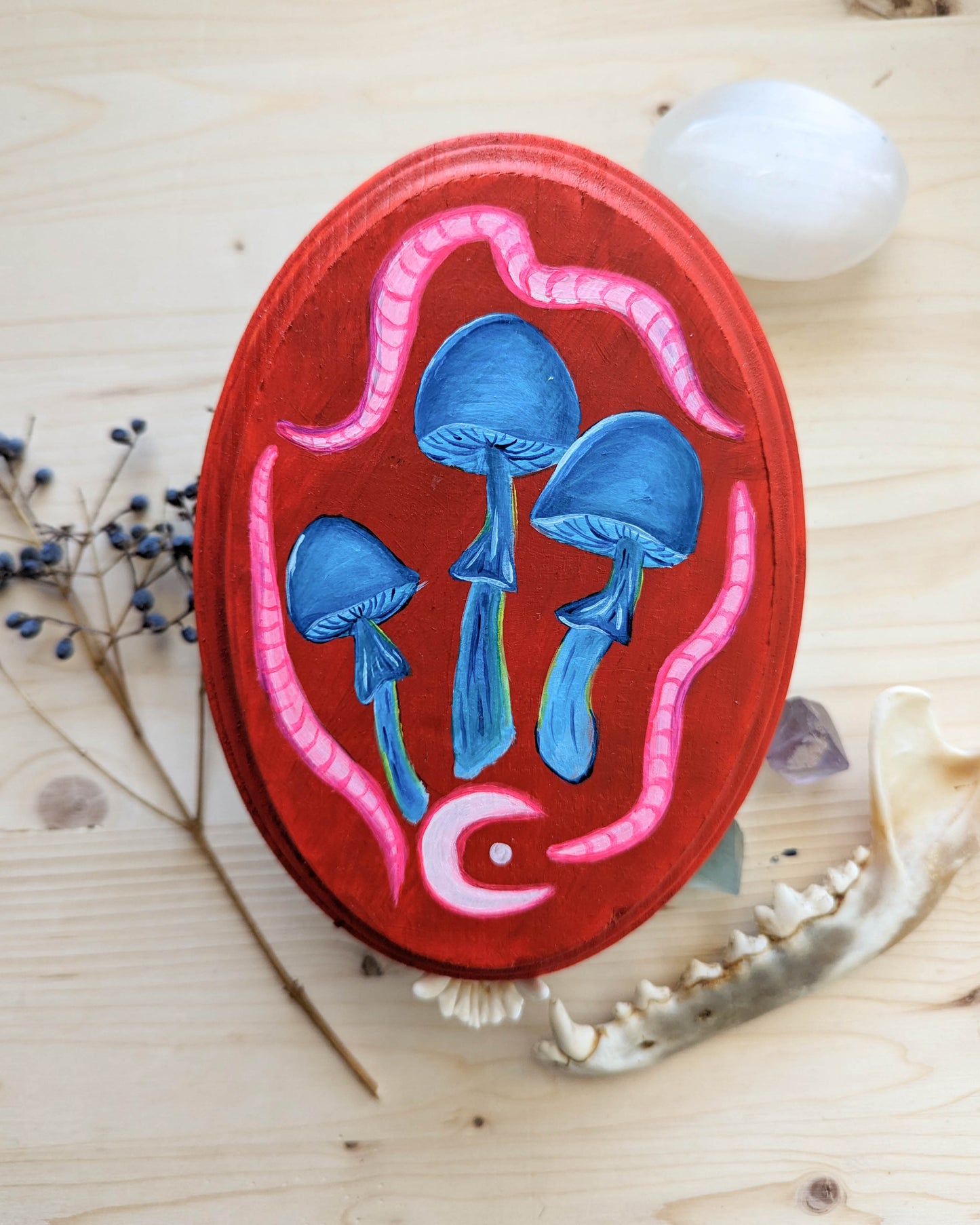 Mushroom Magic 1 - Original Acrylic Painting