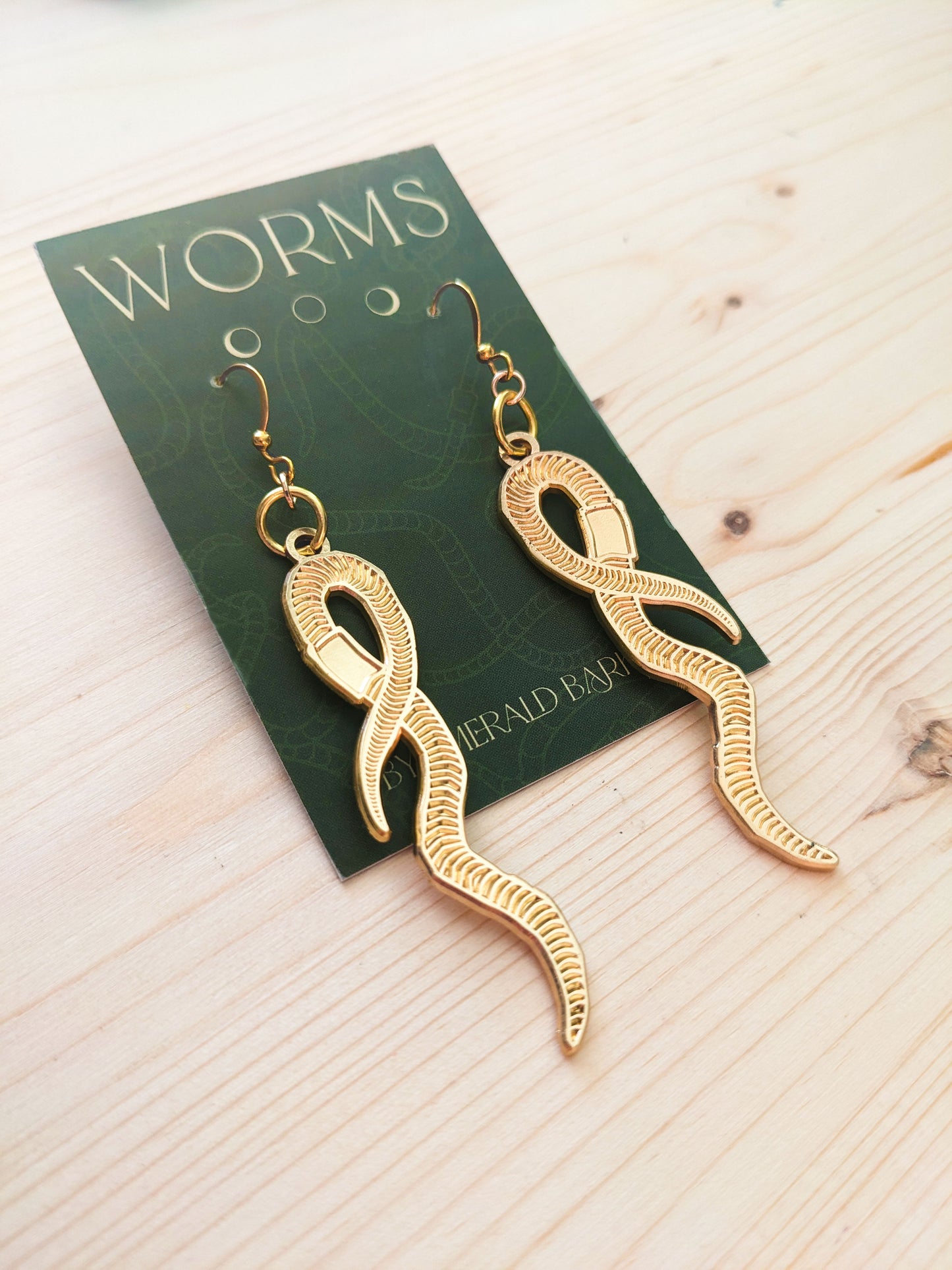 Worm Earrings