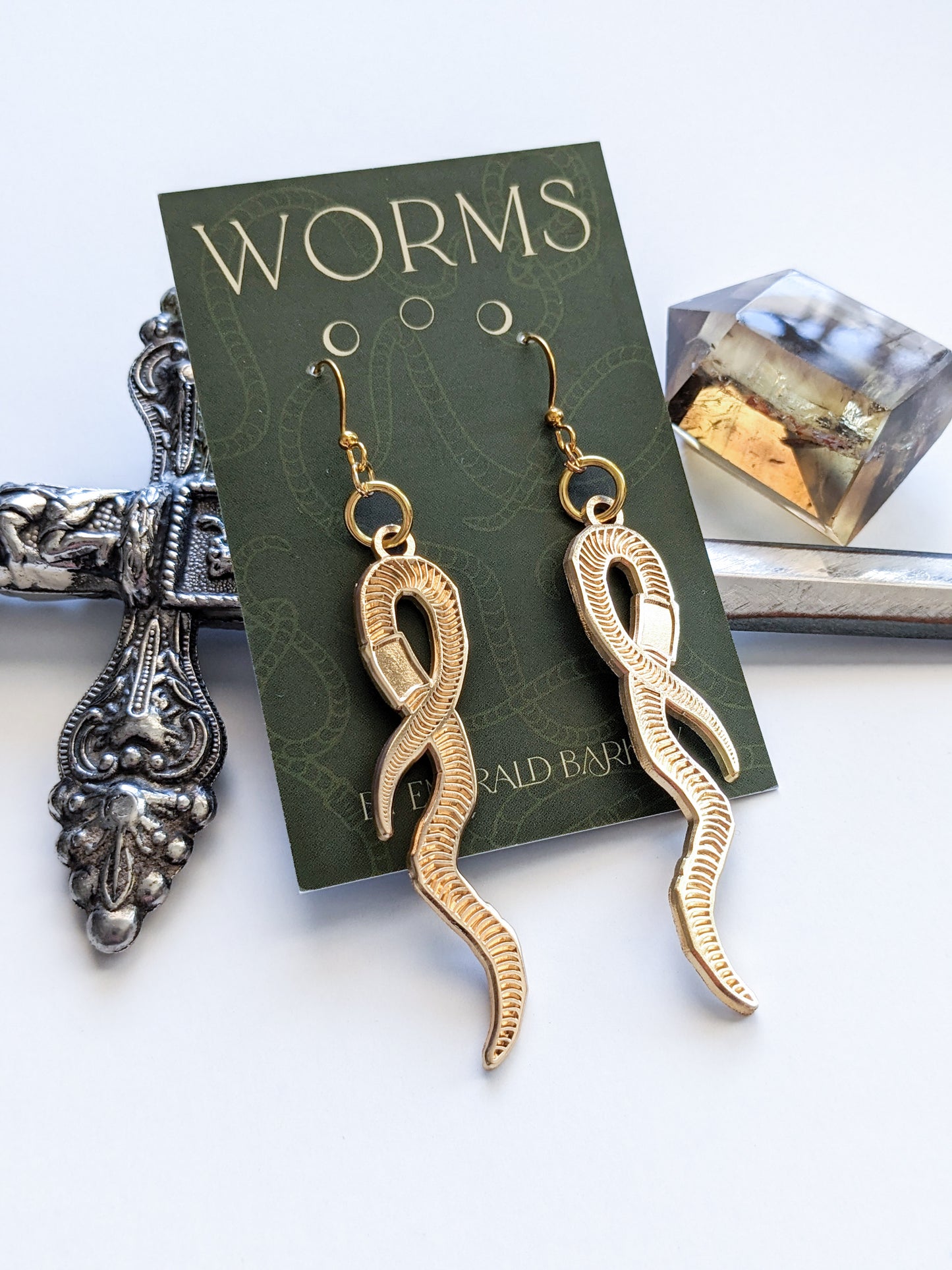 Worm Earrings