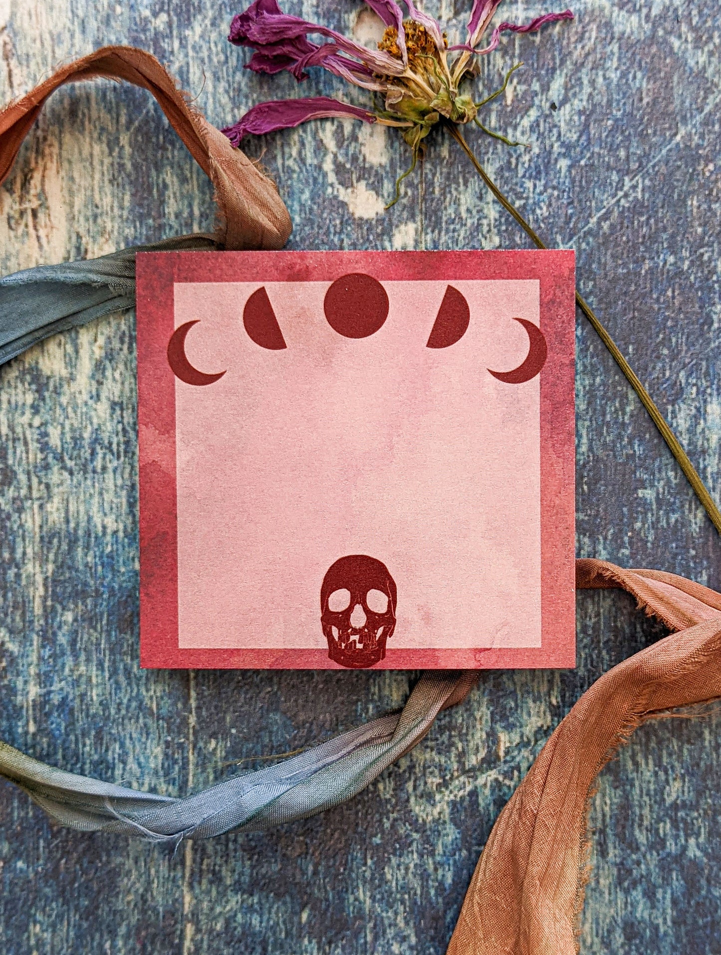 Red Moon Sticky Notes