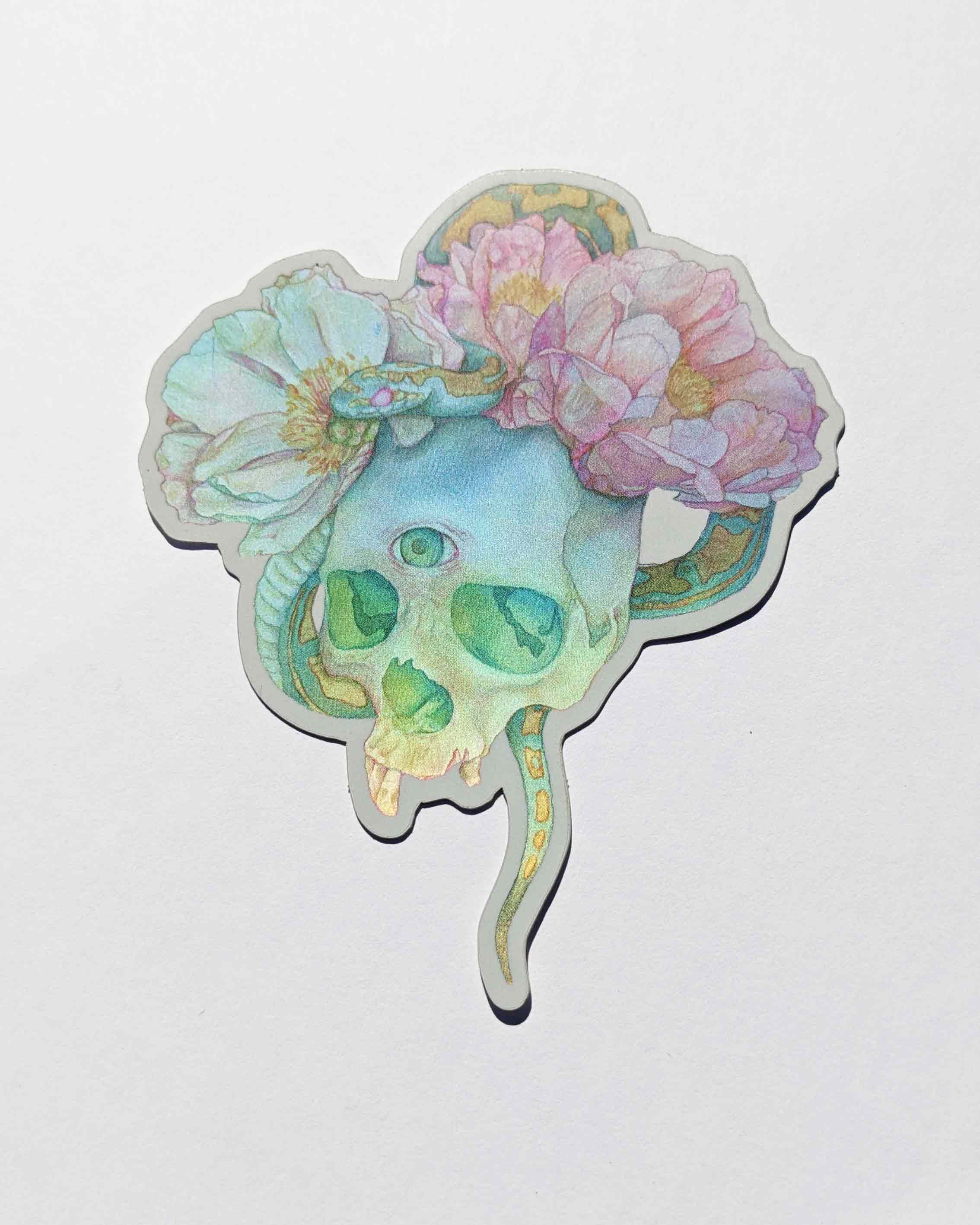 Turn Your Eye Inward – SkTurn Your Eye Inward Skull and Snake Holo ...