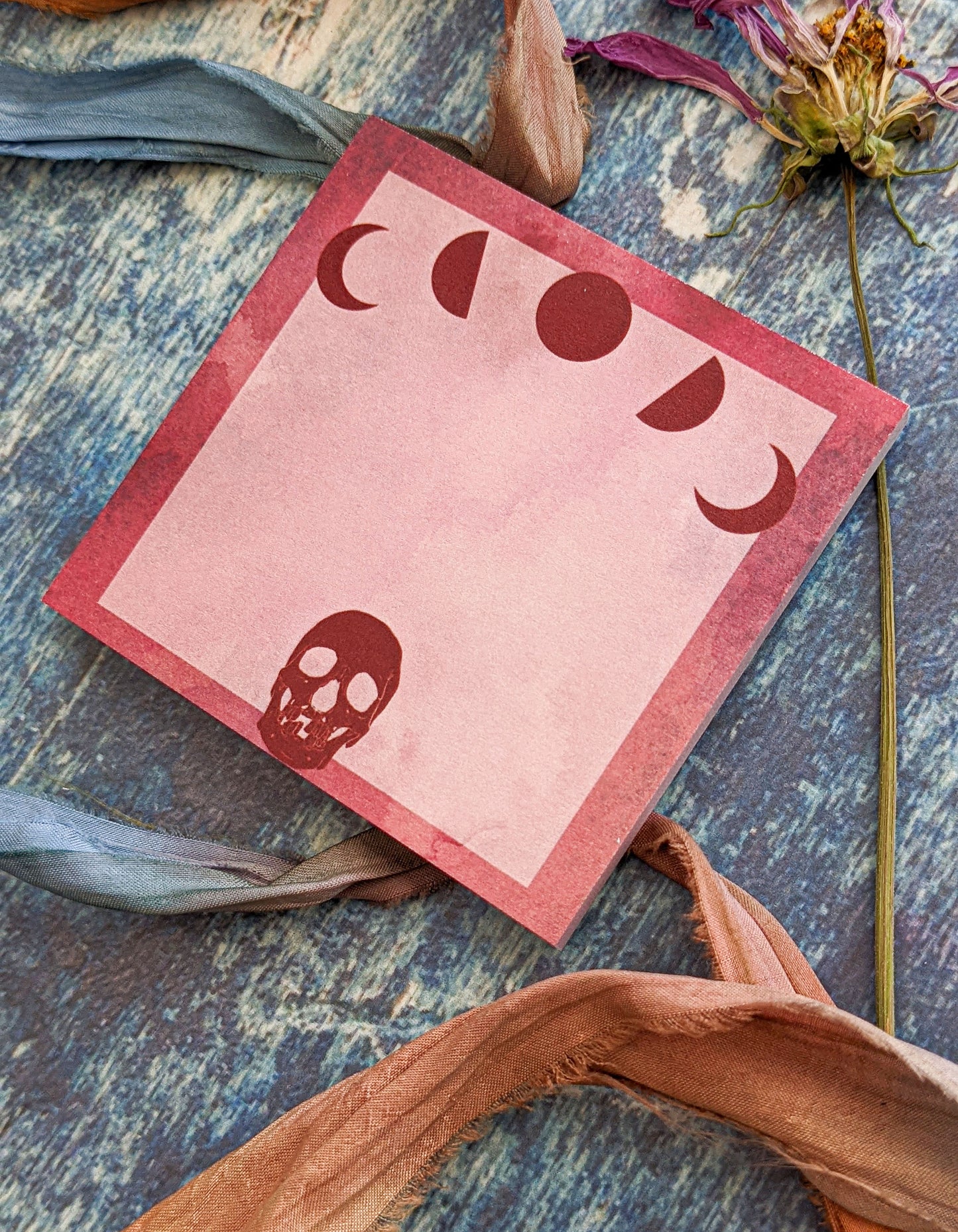 Red Moon Sticky Notes