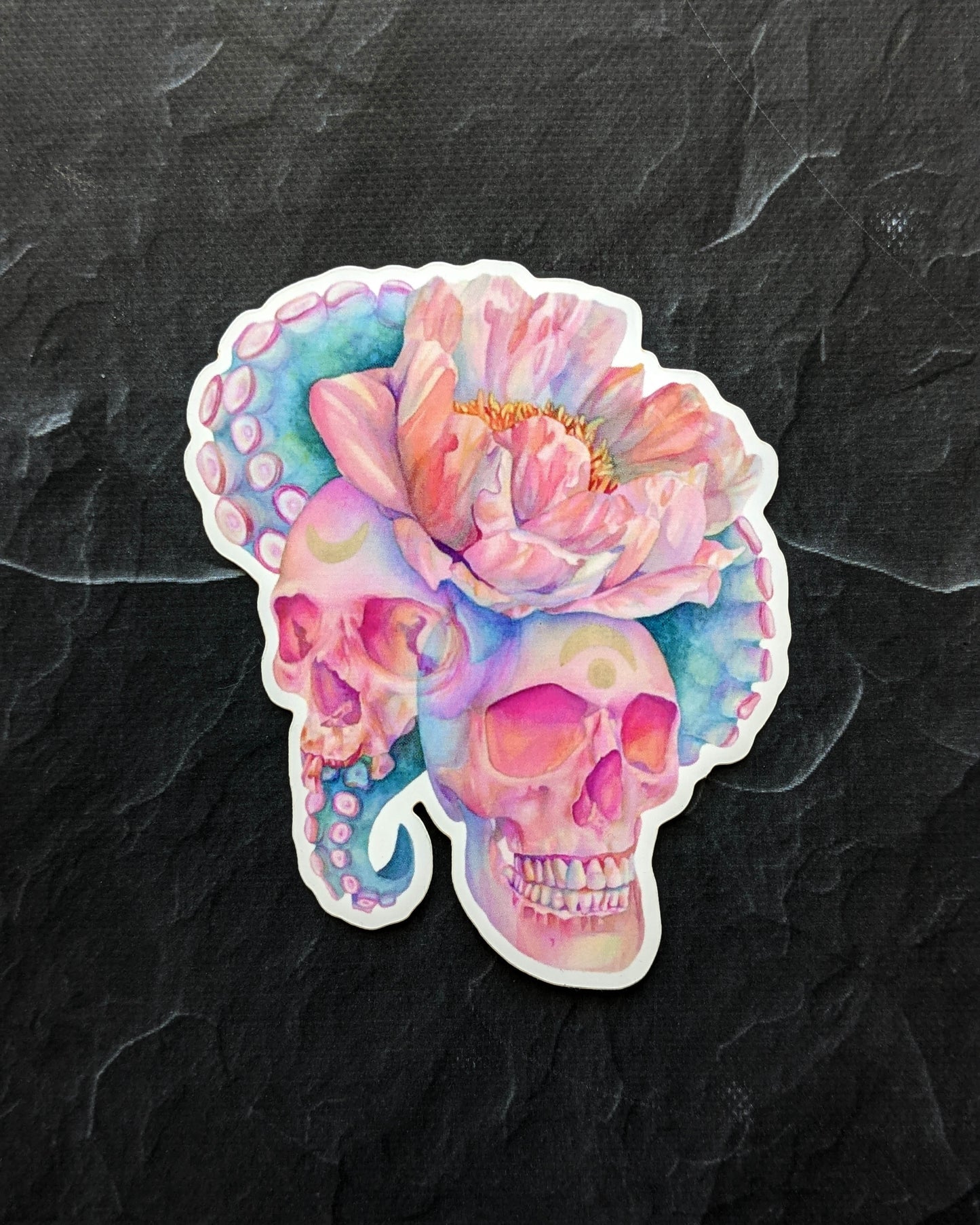 Remind Me of Singing – Skull and Tentacle Sticker
