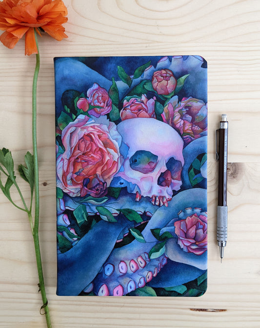 Our Radiance Is Unyielding mini watercolor skull sketchbook by Emerald  Barkley – Emerald Barkley Art & Design